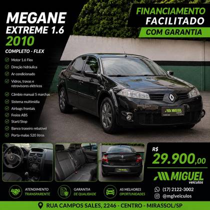 RENAULT MEGANE 1.6 EXPRESSION GRAND TOUR 16V FLEX 4P MANUAL RENAULT MEGANE 1.6 EXPRESSION GRAND TOUR 16V FLEX 4P MANUAL